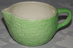 Pale Green with white interior Jaffa Lemon Squeezer jug