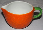 Orange with white interior Jaffa Lemon Squeezer jug