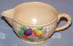 Pink 'Fruit Basket' Carlton Ware juicer jug
