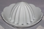 Blue-white Carlton Ware juicer top