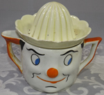 White smiley face Carlton Ware juicer