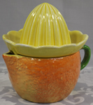 Orange lustre Jaffa Lemon Squeezer