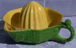 Pale green and yellow 'Fruit Basket' 1 piece juicer - Japanese Copy