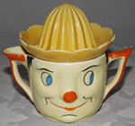 Cream smiley face Carlton Ware juicer