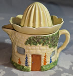 Yellow cottage Carlton Ware juicer