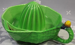 Green 'Fruit Basket' Carlton Ware 1 piece juicer