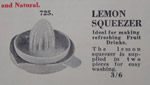 Womens magazine, 1952 showing Ferolux Gyro Mixer plastic juicer