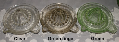 Crown Crystal green tinge