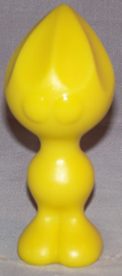Yellow Koziol alien plastic juicer