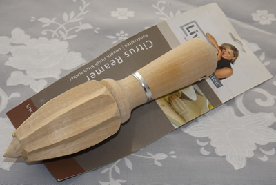 LIVING with Deborah Hutton wood juicer