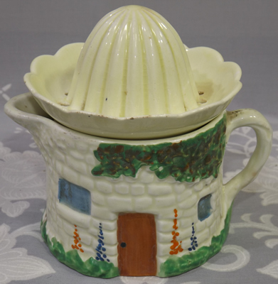 White Carlton Ware cottage juicer