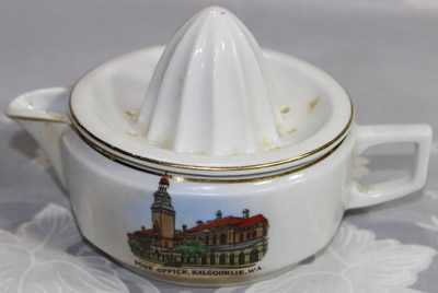 IBC Post Office Kalgoolie WA souvenor white juicer
