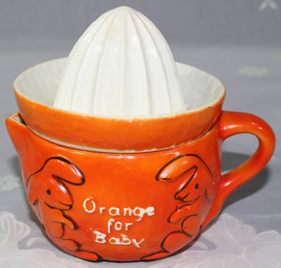 2 rabbits Orange for Baby juicer