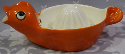 Beswick red & white duck 1 piece juicer