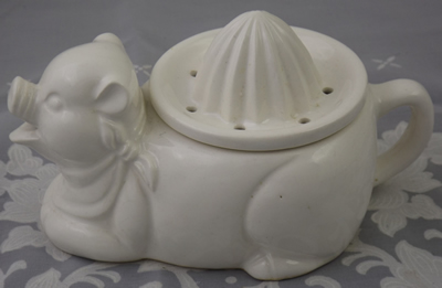 California Classics 2 piece White pig juicer