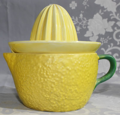 Very rare Carlton Ware large peel juicer