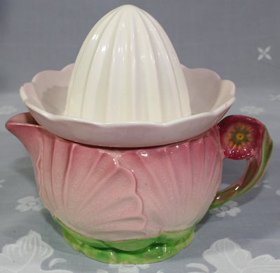 Pink Carlton Ware buttercup juicer