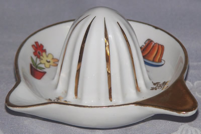 Limoges childs pudding bucket flower pot juicer