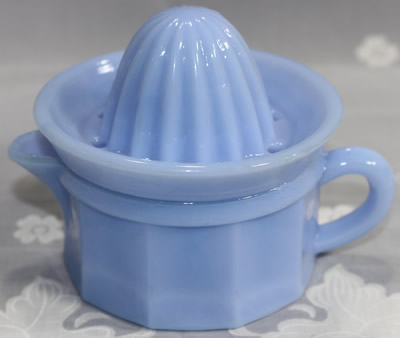 Delphite glass 2 piece juicer