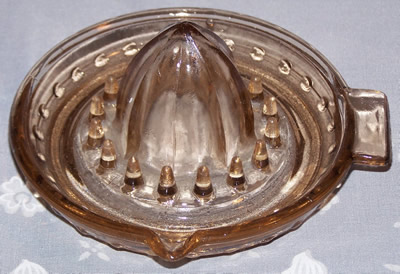 Brown saucer juicer