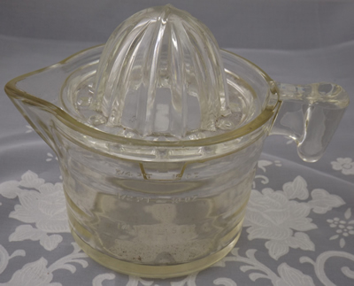 Crown Crystal Glass clear juicer