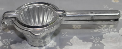 Taiwan aluminium hinged hand held squeezer juicer