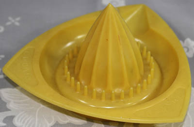 Yellow Cubain Orange plastic juicer
