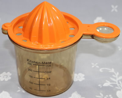 Green ceramic juicer top