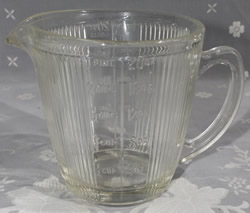 Crown Crystal Glass 298/1 Pt. Measure