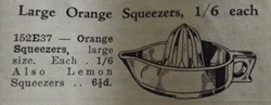 Crown Crystal Australia clear glass juicer 1934 advertisemen