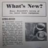 Advertsements and publications containing juicers